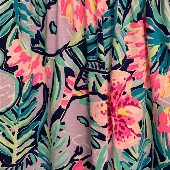Lilly Pulitzer womens Sz small floral dress - Picture 3 of 8
